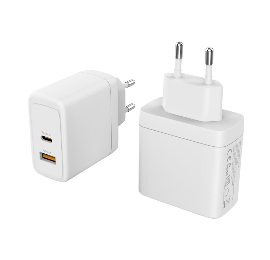 Usb and usb c adapter house charger head