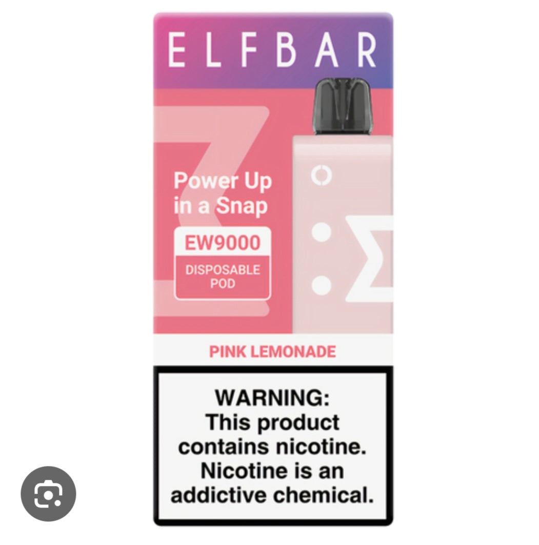 Elf bar ew 9000 puffs pod Pink Lemonade