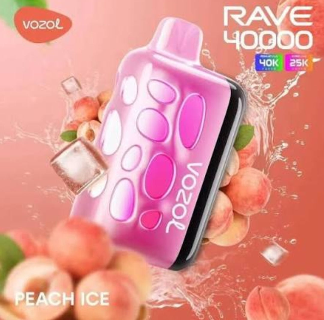 Vozol 40000 puffs reva 40k peach ice