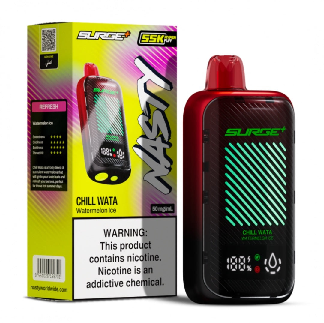 Nasty surge 55000 puffs 55k Watermelon ice