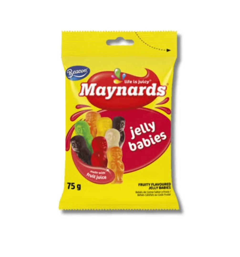 Maynards sweets 75g jelly babies – bulk retail