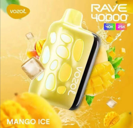 Vozol 40000 puffs reva 40k Mango ice