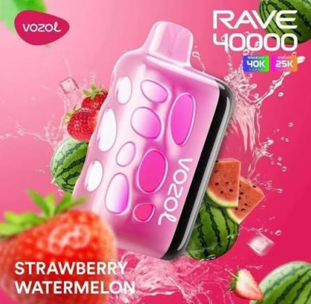 Vozol 40000 puffs reva 40k Strawberry watermelon