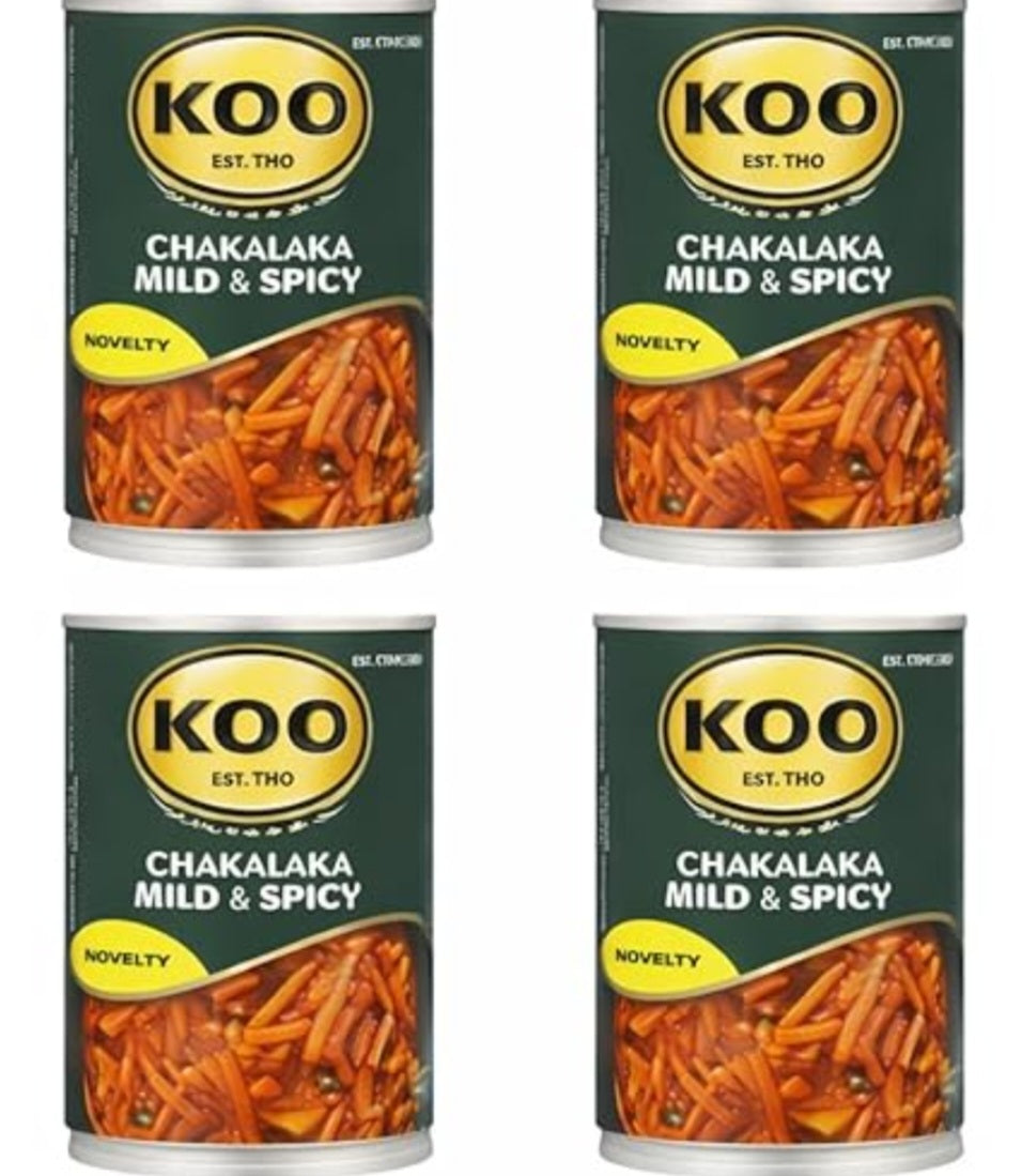 Koo Chakalaka 400gx6 mild and spicy
