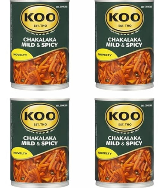 Koo Chakalaka 400gx6 mild and spicy