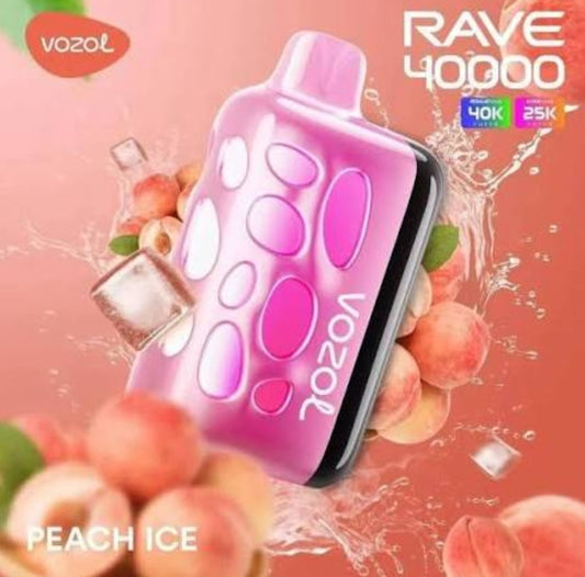 Vozol 40000 puffs reva 40k peach ice
