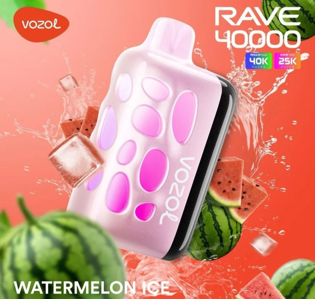 Vozol 40000 puffs reva 40k watermelon ice