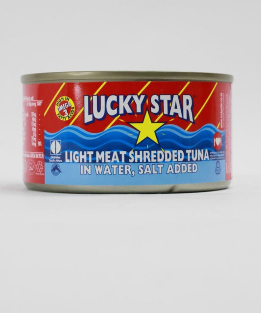 Lucky star tuna in water salt aded 170g