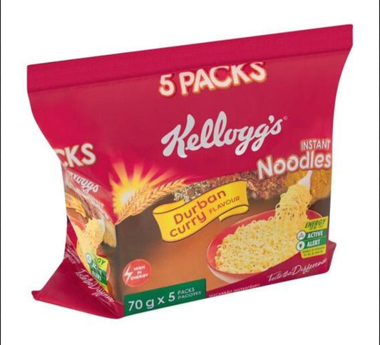 Kellogg's noodles Durban carry 70gx5