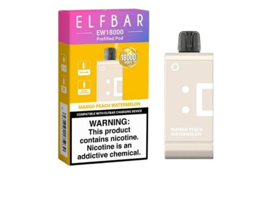 Elf bar ew 18000 puffs pod mango peach watermelon